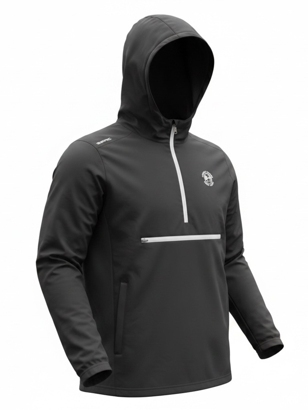Zero Restriction Pebble Beach Golf Links Hooded Performance Pullover Jacket